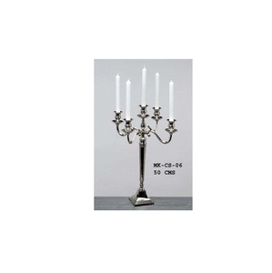 Bougeoir de mariage en verre pour centres de table Décoration de mariage Décoratif Rond en métal Fer Décoratif - Product Image 3