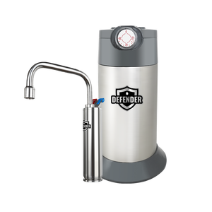 Buder Electric Stainless Steel Energy-<b>Efficient</b> Vacuum-Sealed Water <b>Heater</b> for Home Hotel Use Space-Saving Design Rapid Heating - Product Image 1