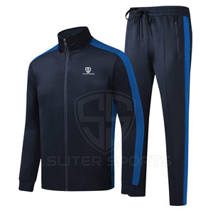 Chándales de lana personalizados de alta calidad XXL para hombre, superventas, 100% algodón, ropa deportiva a la moda, Logo, conjunto de invierno de talla grande - Product Image 1