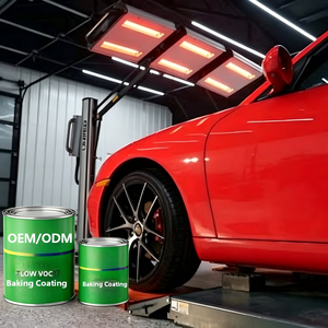 Hsea ABW 111 Pintura Metálica Aminoacrilica al Agua para Piezas de Automóvil, Recubrimiento de Horneado Aminoacrilico a Base de Agua - Product Image 1