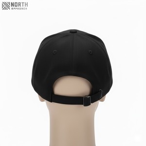 Casquette de baseball orange fluorescent à 6 panneaux, confortable et élégante, 100 % polyester, tissu Oxford, caractéristiques courantes - Product Image 2