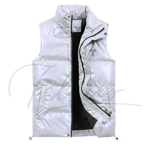 Chaleco Acolchado de Color Sólido de Alta Calidad con Diseño Moderno 2026, Transpirable, Impermeable, con Capucha, Ajustado, Personalizado para Hombre, Invierno - Product Image 4