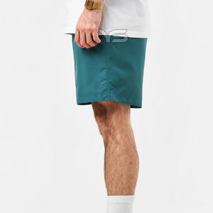 Short en coton décontracté pour hommes, respirant, chaud, motif solide, taille moyenne, fermeture à cordon de serrage, service OEM disponible, tissage non tissé - Product Image 2