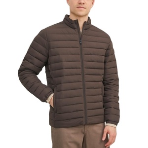 Chaqueta Acolchada Personalizada para Hombre, Ligera, Cálida, Holgada, con Capucha, de Alta Calidad, Resistente al Viento, Chaqueta de Plumón para Hombre, Envío DDP - Product Image 1