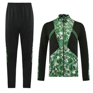 Conjunto Deportivo Personalizado de Invierno 100% Algodón, Sudadera Casual con Estampado por Sublimación, Chaqueta Cortavientos Transpirable de Forro Polar para Gimnasio y Entrenamiento, Pantalones - Product Image 2