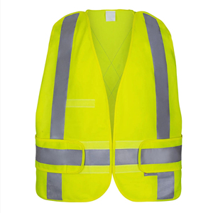 Gilet de sécurité haute visibilité léger, réfléchissant, pour le travail, la circulation, la construction - Product Image 2