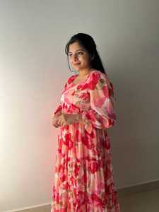 Boutique India más vendida Trend Setter Último exclusivo Showstopper Frock Impresionante hermosa ropa de moda Party Wear Rich Look - Product Image 4