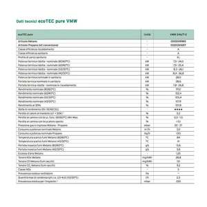 Caldera de Gas Vaillant EcoTEC PURE VMW 246/7-2 de 24 kW ERP, de Condensación, para Baño y Uso Doméstico, Eficiente - Product Image 5