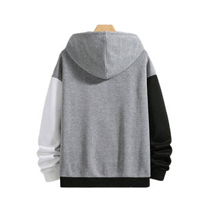 Sudadera con capucha personalizada al por mayor para hombre, 350 g/m², forro polar, estilo streetwear, con estampado en relieve, para marcas de streetwear estadounidenses, proveedor mayorista. - Product Image 2