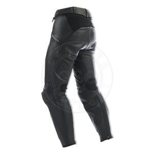 Pantalon en cuir avec logo personnalisé pour motards Fabricant OEM - Product Image 4