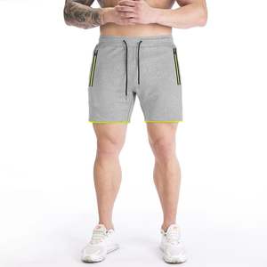Logo personnalisé Short d'été en coton polyester avec cordon de serrage élastique pour l'extérieur Short décontracté pour hommes - Product Image 4