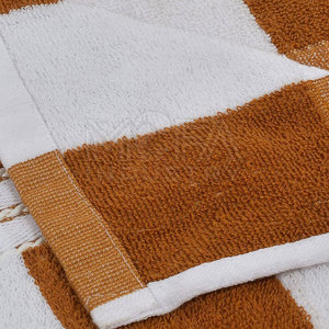 ผ้าที่นำกลับมาใช้ใหม่เป็นมิตรกับสิ่งแวดล้อมผ้าเช็ดตัวนุ่มทนทานดูดซับปรับแต่งได้เหมาะสำหรับแบรนด์สีเขียว - Product Image 6