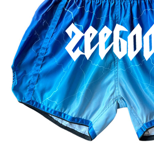 Pantalones cortos transpirables de cintura alta para mujer, pantalones cortos de lucha de Muay Thai, MMA, Kick Boxing, fábrica, venta al por mayor, pantalones cortos de artes marciales para mujer - Product Image 4