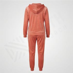 Chándal de Invierno Vintage con Capucha para Mujer, Ropa Deportiva de Moda, Color Sólido Personalizado, 100% Algodón de Felpa, Secado Rápido y Transpirable - Product Image 2