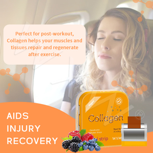 Tiras Orales de Vitamina C con Sabor Personalizado, Tiras Delgadas Orales de Colágeno, Suplementos Comestibles - Product Image 4