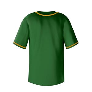 Uniforme de baseball personnalisé imprimé par transfert thermique, pantalon en jersey 100% polyester, taille plus, protection UV estivale, respirant - Product Image 4