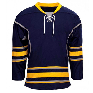 Maillot de hockey personnalisé pour jeunes, vêtements de hockey sur glace professionnels pour adultes, ligue de hockey d'équipe internationale, service OEM, style brodé - Product Image 5