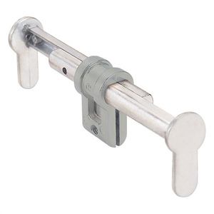 Universal <b>Dummy</b> Cylinder UBZ 1 Matt Nickel-Plated for Doors 84-154 mm Thick - Product Image 3