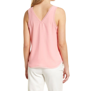 Camiseta sin mangas para gimnasio para mujer, 100% algodón/fibra de bambú, transpirable, respetuoso con el medio ambiente, camiseta de verano, informal, sólida, de alta calidad, al por mayor - Product Image 2