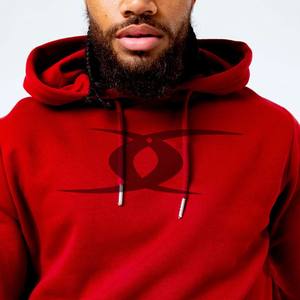 Conjunto personalizado de Sudadera con capucha recortada con diamantes de imitación y pantalones de chándal acampanados, chándal para hombre - Product Image 3