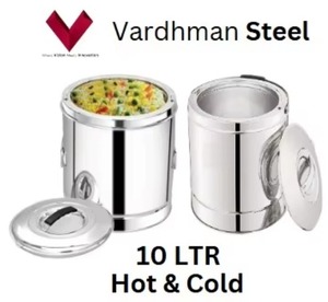 2025 Top Vente Grand 10 LTR En Acier Inoxydable Réchauffeur De Nourriture Casserole Induction Fond Soupe Pot avec Métal Qualité Hot Pot - Product Image 4