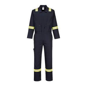Overoles Transpirables e Impermeables, Ropa de Trabajo FR, Ropa de Seguridad Duradera de Alta Visibilidad Resistente a las Llamas para la Industria - Product Image 1