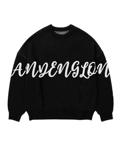 Pull en coton personnalisé OEM ODM pour hommes, tricots, jacquard, fabricant de pulls, pull en tricot à manches longues et col rond, pour hommes - Product Image 1