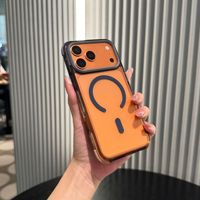 Casing HP iPhone 17 16 Pro Max Premium Magnetik Transparan Warna Gradasi, Pelindung HP Anti Jatuh dari Akrilik Gradasi