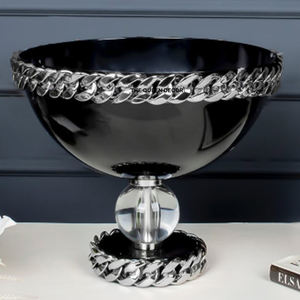 ชามใส่ผลไม้อบแห้ง ชุบเงิน สำหรับใส่ถั่ว ขนมหวาน และของว่าง - Product Image 4