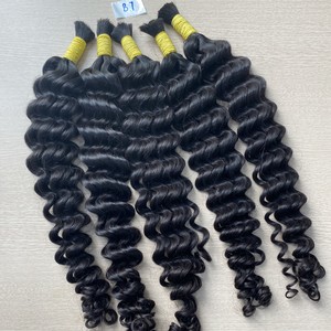 ผมคลื่นลึกธรรมชาติยาวเป็นกลุ่มหนังกําพร้าทั้งหมดชิดชิดผู้ขายต่อผมมนุษย์ชาวเวียดนาม - Product Image 3