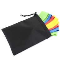 Jeu de mini bandes à boucle de fitness avec logo personnalisé Bandes de résistance pour exercices de yoga à haute élasticité Entraînement portable