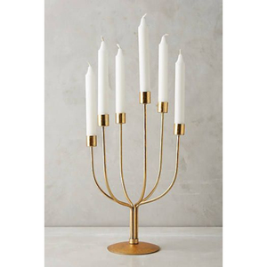 Fournisseurs indiens de bougeoirs décoratifs de salon au design vintage bougeoirs de qualité supérieure en fer pur de couleur noire - Product Image 5