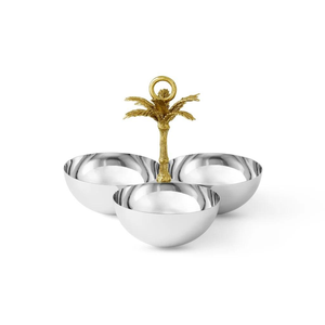 Tazón de Metal Duradero y Ecológico de Mezcla India para Fiestas y Comidas Diarias, Arreglos Elegantes para el Hogar y Regalos - Product Image 4