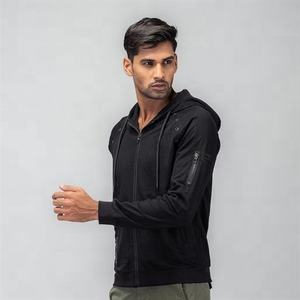 Wholesale Price Mens Full <b>Zip</b> up <b>Hoodie</b> Premium Quality Breathable Drawstring Hood Front Sleeve with <b>Zip</b> <b>Pocket</b> Men <b>Hoodie</b> - Product Image 6