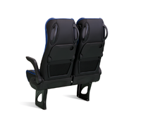 Siège de van pliable double confortable de luxe VIP de haute qualité pour passagers de bus, marque Yavuz, certifié ISO9001