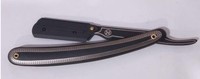 Rasoir de rasage pliant fait à la main de qualité DIY personnalisable PARKER HANDLE BARBER SINGLE EDGE RAZOR ROSE/BLACK/SILVER