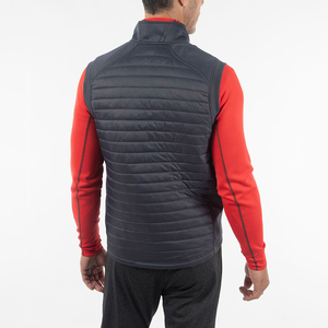 Chaleco de hombre de talla grande con varios bolsillos de malla transpirable Formal de invierno personalizado al por mayor - Product Image 2