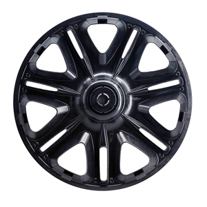 Kit de Tapacubos de 16 Pulgadas, Estilo NASCAR, Color Plata y Negro - Product Image 4