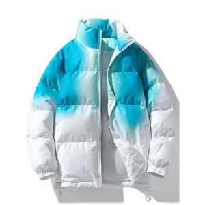 El mejor fabricante de chaquetas acolchadas impresas en lona recubierta, piezas hechas en fábrica, todos los productos personalizados, frente de resorte - Product Image 3