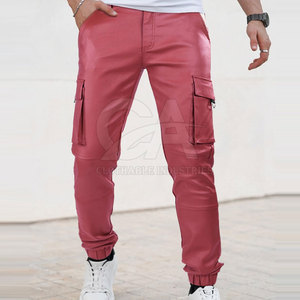 Pantalones de Cuero de Color Personalizado para Hombre, Personaliza Tu Propio Logotipo, Pantalones de Cuero para Hombre, Pantalones de Cuero de Alta Calidad para Hombre - Product Image 2
