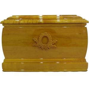 Fabricantes de fábrica Urnas de madera de alta calidad Patrones de grabado personalizados Urnas de madera para cenizas humanas del exportador indio - Product Image 3