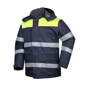 Chaqueta de trabajo de seguridad Chaqueta de seguridad más vendida Ropa de seguridad de trabajo de alta visibilidad con logotipo personalizado - Product Image 5