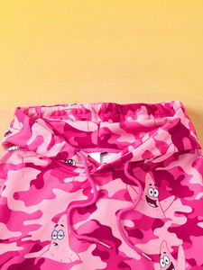 Sweat à capuche en polaire pour homme avec impression par sublimation personnalisée, OEM ODM, marque privée - Product Image 3