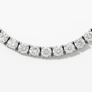 Collar de Tenis de Diamantes de Lujo de 12.00ct en Oro Blanco, Joyería Fina Atemporal, Collar Elegante, Regalo Ideal de Cumpleaños para Mujer - Product Image 2