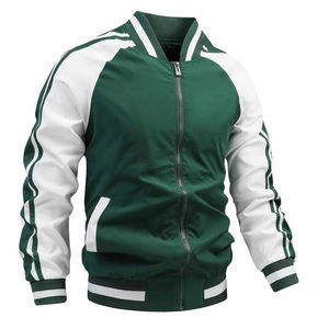 Veste universitaire sur mesure de qualité supérieure, en gros, avec devant droit, tissu en laine écologique de haute qualité, services OEM - Product Image 1