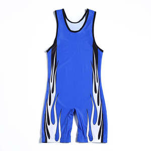 Nouvelle Arrivée : Maillot de Lutte Homme en Spandex Respirant, Impression Numérique Couleur Personnalisée, Vente en Gros - Product Image 4