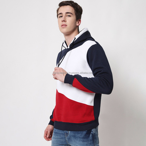 Nardon Apparel Unisex Pullover Hoodies Custom Logo <b>Colour</b> <b>blocked</b> for Winter Wholesale Men's Winter Hoodie - Product Image 3