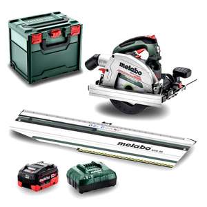 TOUT NOUVEAU AUTHENTIQUE Mettabos AU61186601 Scie circulaire sans fil 18V sans balais 66 mm (2,5 po) Kit combiné - Product Image 3