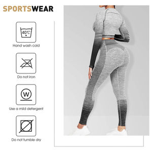 Ensemble de vêtements de sport, soutien-gorge de sport et leggings, ensembles de yoga de qualité supérieure pour femmes, ensembles de yoga à bas prix, ensembles de yoga personnalisés - Product Image 5