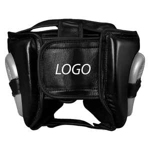 Protector de Cabeza de Cuero Vacuno Personalizado de Calidad Premium para Entrenamiento y Combate de MMA, Kickboxing, Karate y Taekwondo - Product Image 2